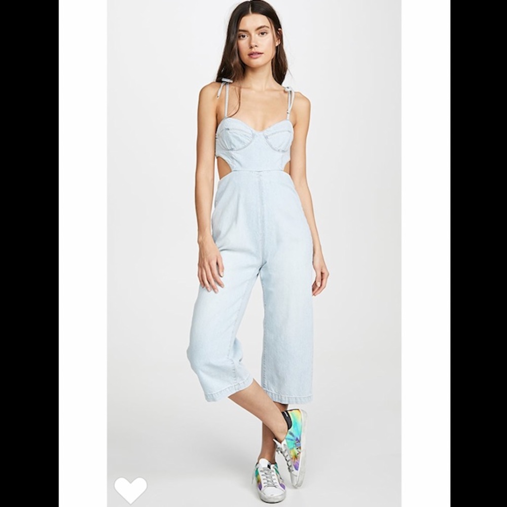 NWT DL1961 Hepburn Jumpsuit Denim Overalls - Picture 8 of 9